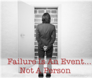 failure is an event