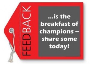 feedback breakfast of champions