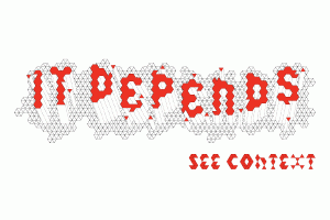 it depends